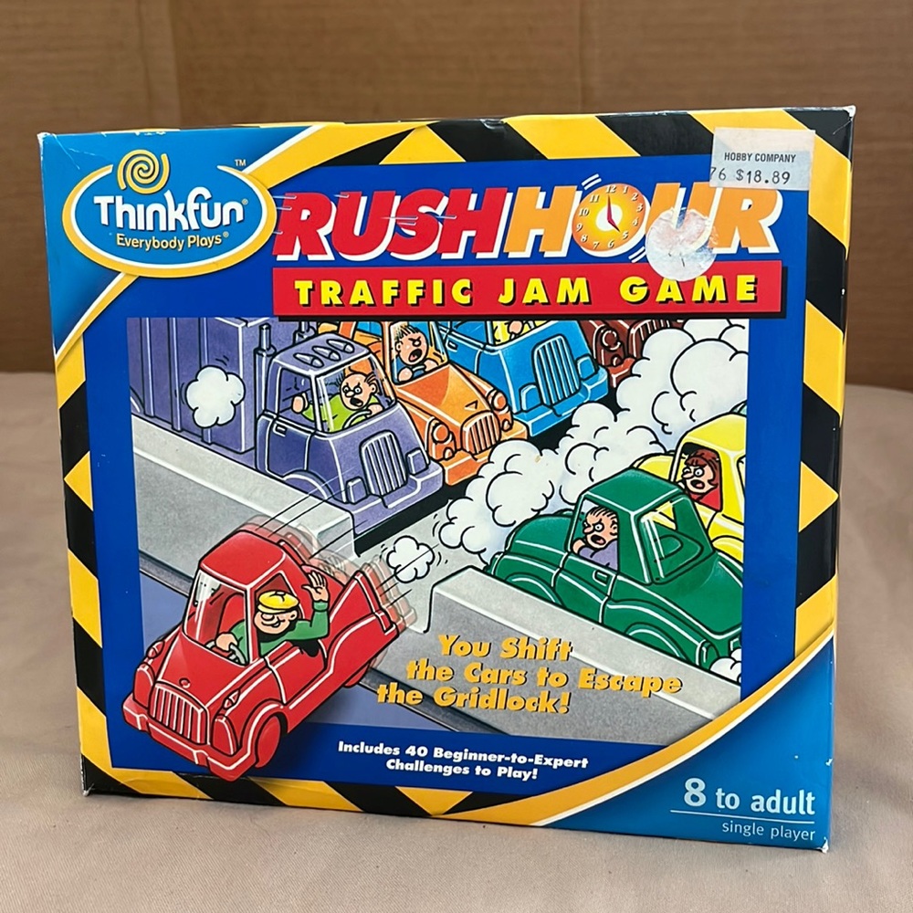 Thinkfun RUSH HOUR Traffic Jam Logic Game